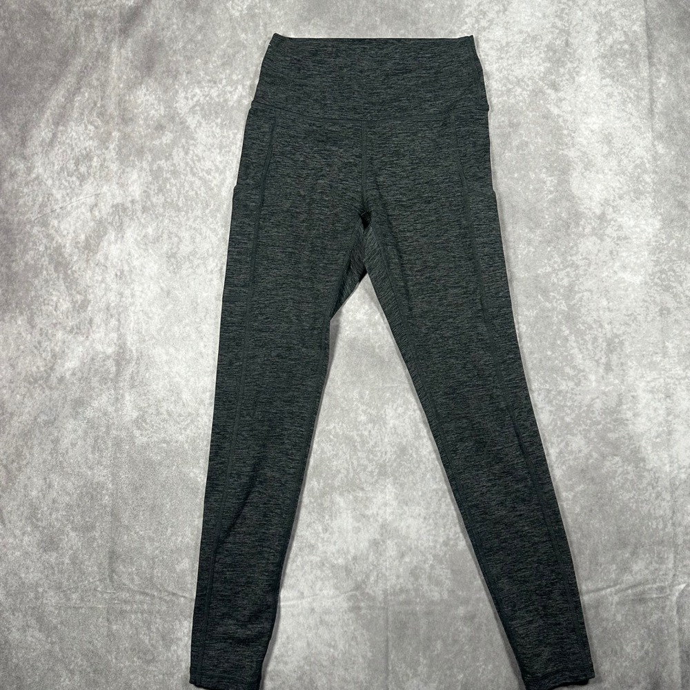 Aerie OFFLINE Hugger Leggings Womens Small Gray Space Dye High Rise Pockets